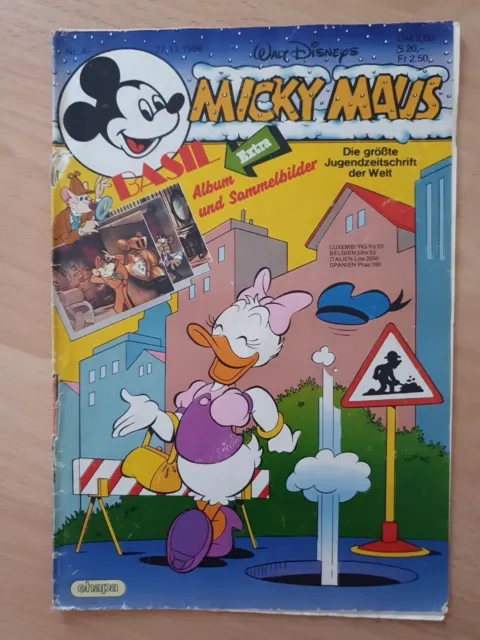 Micky Maus***Comic***Heft***Nr.49 Vom 27.11.1986