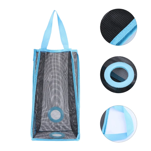 Soporte para bolsa de basura soporte para bolsa de plástico bolsa colgante bolsa de malla
