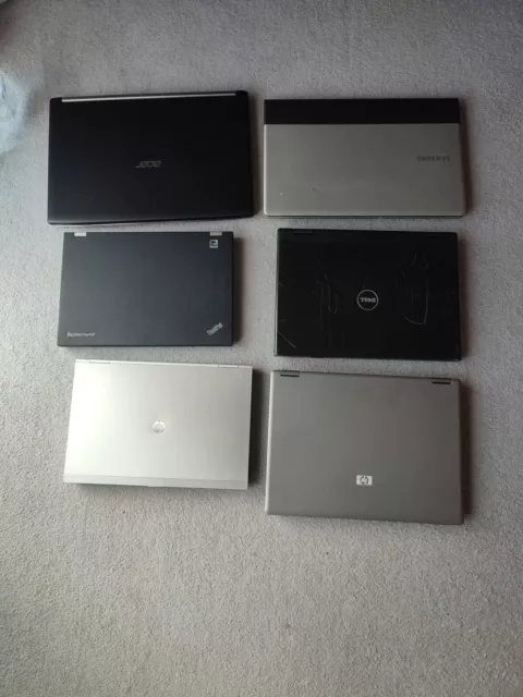 Laptop Laptops Konvolut Acer HP Lenovo Samsung Dell  Notebook 6st.