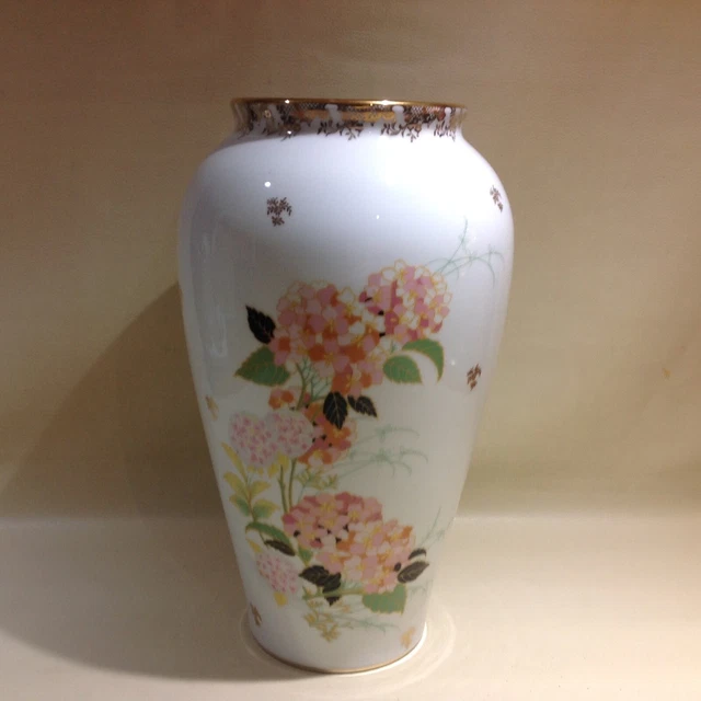 grand vase porcelaine de Limoges Modèle Décor exclusifs d'usine  La Seynie 1953