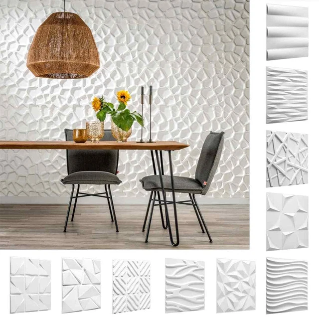 WallArt 3D-Wandpaneele Cullinans 12 Stk. GA-WA17 vidaXL
