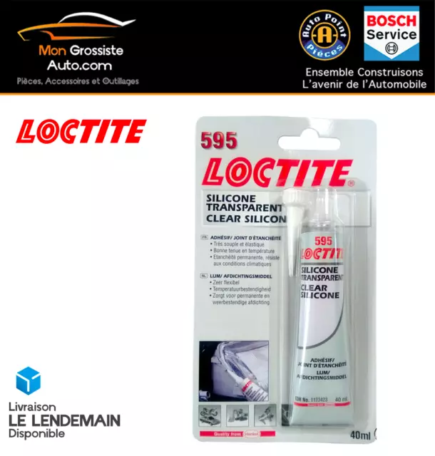 Loctite SI 595 joint d'étanchéité Transparent 40 ml