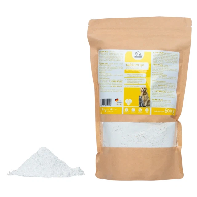 Fortan Calcio 40/1 KG per Cani, Nuovo