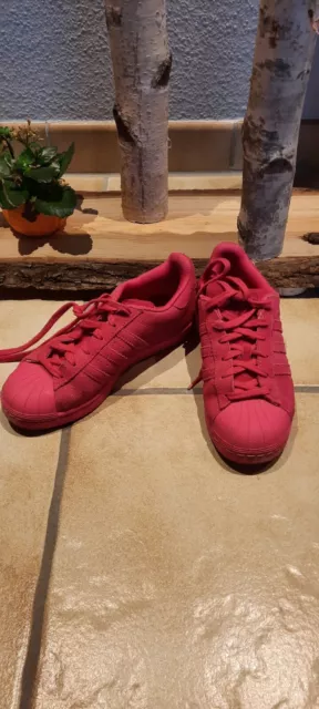 Superstars cheap rosa wildleder