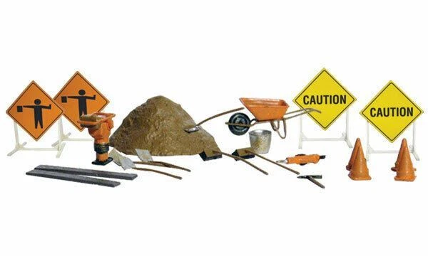 Woodland Scenics A1850 - Road Crew - HO Scale