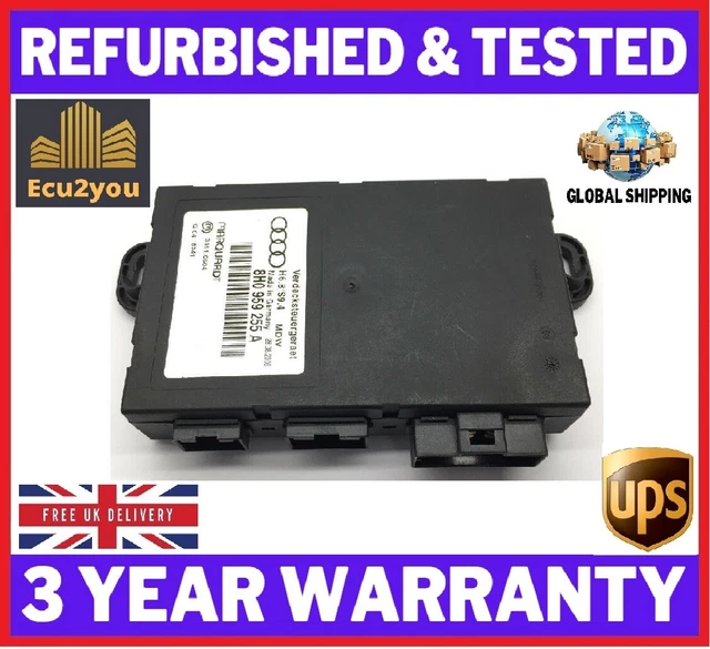 REFURBISHED AUDI A4 B7 CONVERTIBLE ROOF CONTROL MODULE 8H0959255A £89.