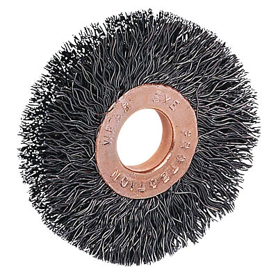 Copper Center™ Wire Wheel, 3 in D X 5/8 in W, .008 in Steel Wire, 20,000 Rpm
