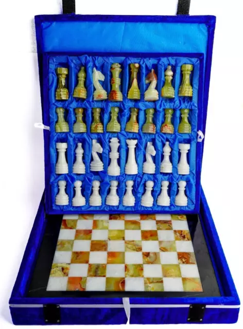 Radicaln Marble Chess Set 12 Inches White and Green Onyx Handmade Chess  Board Game for Adults - 2 Player Games for Adults - 1 Chess Board & 32  Chess