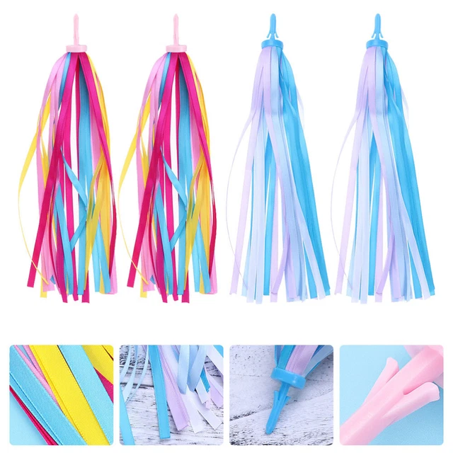 2 PAIRS GRIP tricycle handle ribbon streamer Kinder Roller Lenke EUR 6 ...