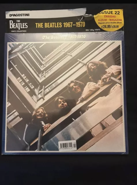 The Beatles 1967-1970 Apple Records Pcsp718 Double LP Gatefold Cover
