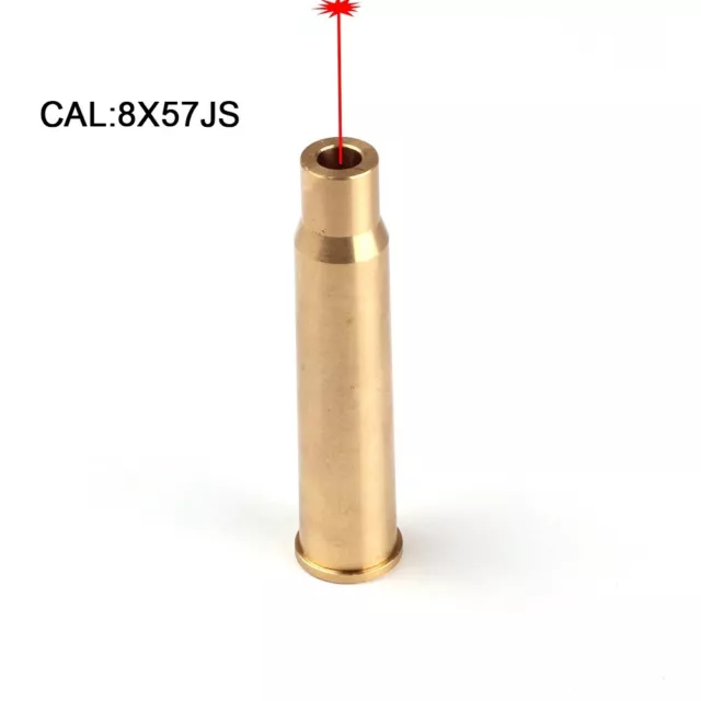 New Style Bore Sighter Cartridge Red Dot Laser 8 x 57 JS Sight Boresighter