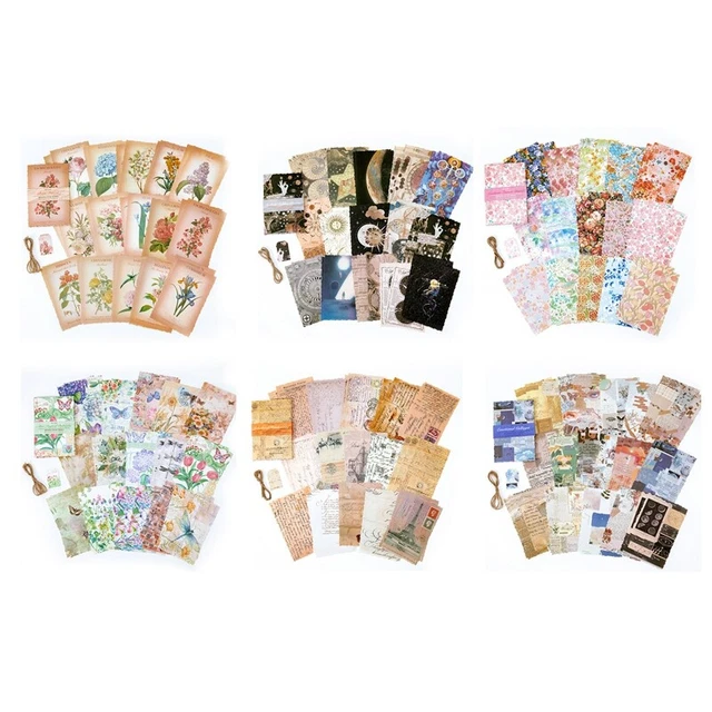 Forniture per Diari D'Arte nel Carta per Album da 180 Fogli, Kit per Scrapb G9C9