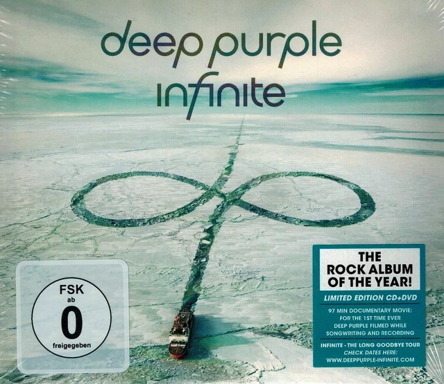 Deep Purple Infinite - Edition Limitee Cd+Dvd Neuf Sous Blister