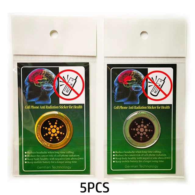 Phone Sticker Radiation Protect 5PCS Quantum Protection Shield 5G EMF Phone Shop