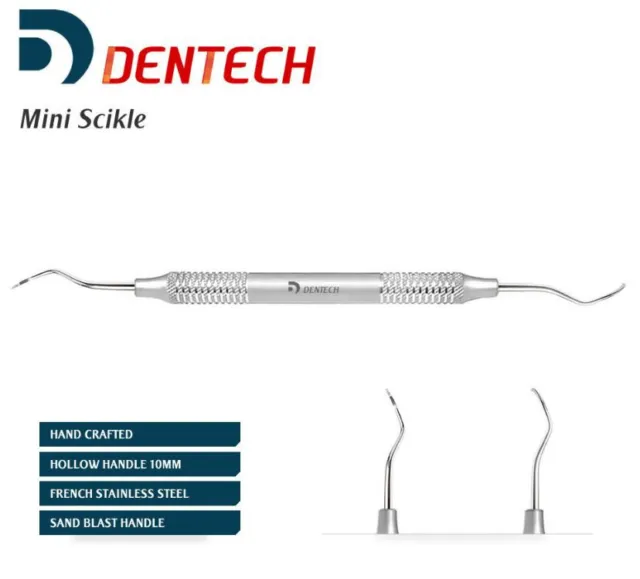 Mini Sickle Scaler Dental Instrument Periodontal Dentist Hand Instruments Ce