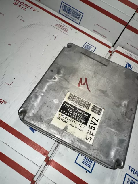 99-00 Toyota 4Runner 4X4 AT Engine Control ECU ECM Unit Denso 5VZ 89666-35140