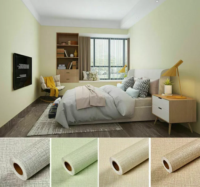 10M Roll Contact Paper Wallpaper Peel&Stick Self-Adhesive Wall Sticker DIY Decor