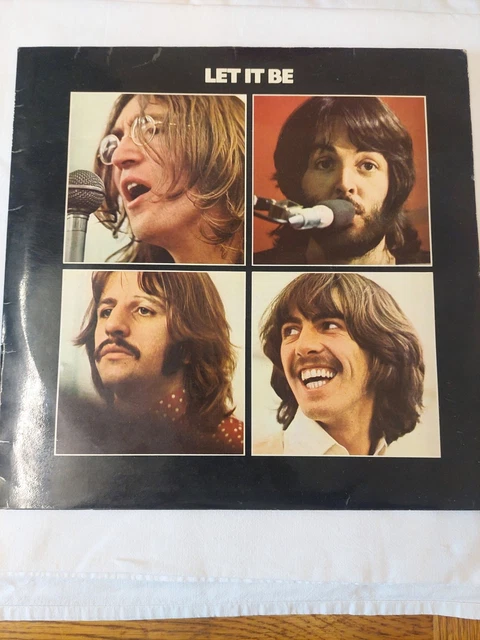 BEATLES LET IT BE UK BOX SET Red APPLE -2U/-2U L/GD Book NME