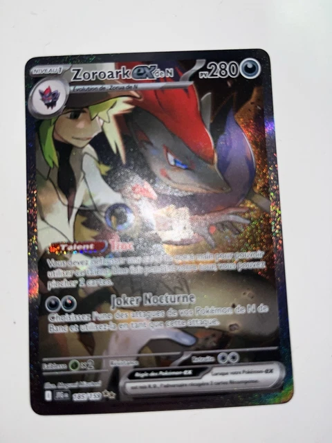Zoroark EX de N - carte Pokémon 098/159 Aventures Ensemble - JTGFR - Prix & Rareté