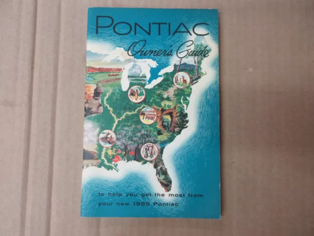 Vintage 1955 Pontiac Owners Guide    I