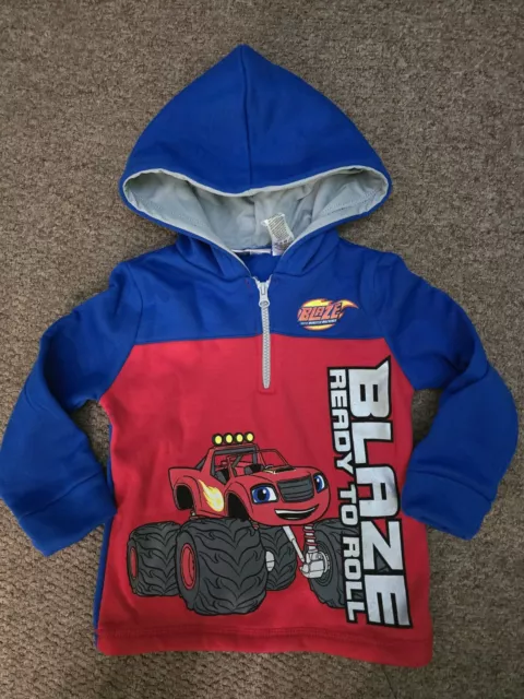 Boys Hoodie Age 5T - Blaze Monster Machines Hoodie