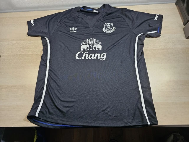 Everton FC 2014/2015 Away Football Shirt Jersey Umbro Chang Size XXL