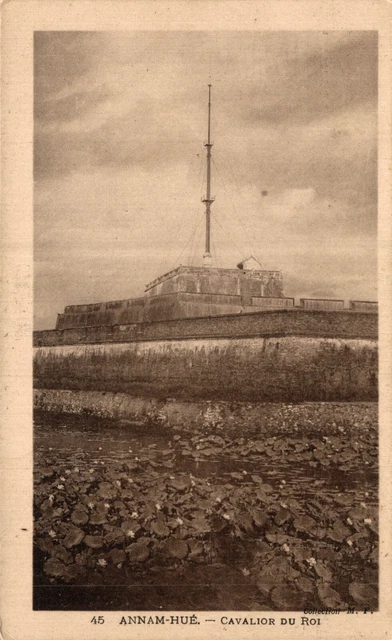 Vietnam Annam Hue Cavalior Du Roi Hué Vintage Postcard 08.52