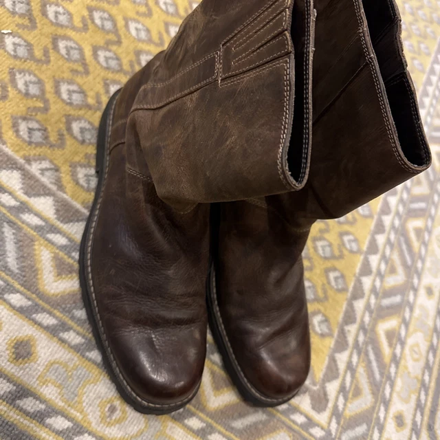 Cole Haan Air Colton Leather Mens Brown Grain Chukka Boots Sz 11.5M - C08569 Cole Haan Nike Air Boots Mens FOR SALE! - PicClick main image 4
