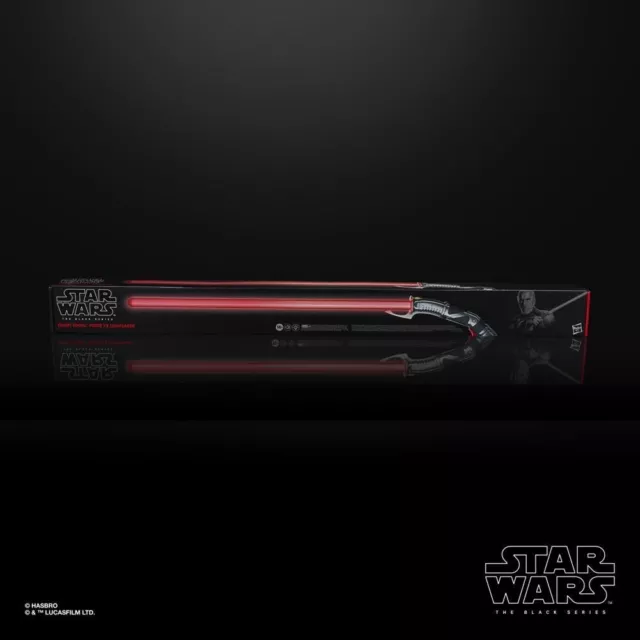 Count Dooku force FX  Lightsaber Hasbro Star Wars the Black series UK seller New