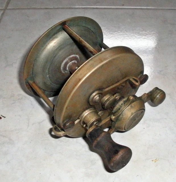 VINTAGE FOUR BROTHERS Rubber City No. 2759 saltwater fishing reel 4" Dia. $20.00 - PicClick VINTAGE FOUR BROTHERS Rubber City No. 2759 saltwater fishing reel 4" Dia. $20.00 - PicClick