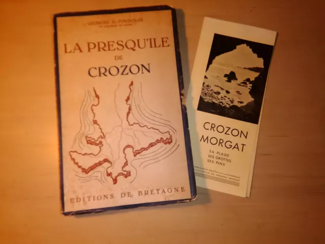 La presqu'île de Crozon Georges Toudouze 1947 truffé Bretagne Finistère tourisme