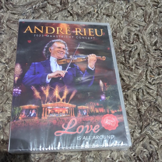 ANDRE RIEU LOVE Is All Around - 2023 Maastricht Concert (DVD, 2024) NEW ...
