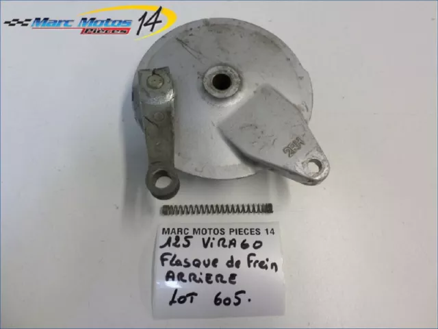 Flasque De Frein Arriere Yamaha 125 Virago