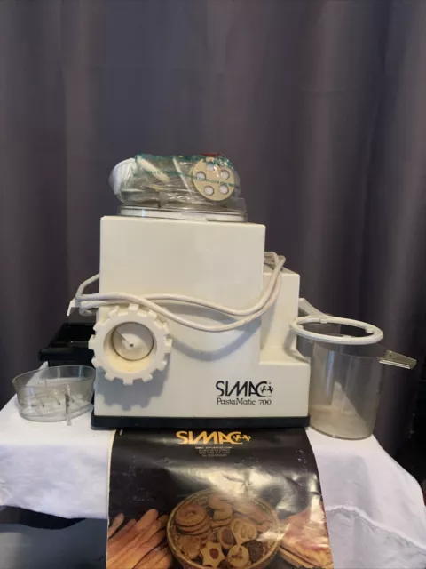 Simac Pastamatic 700 Automatic Electric Pasta Maker Machine Accessories Italy