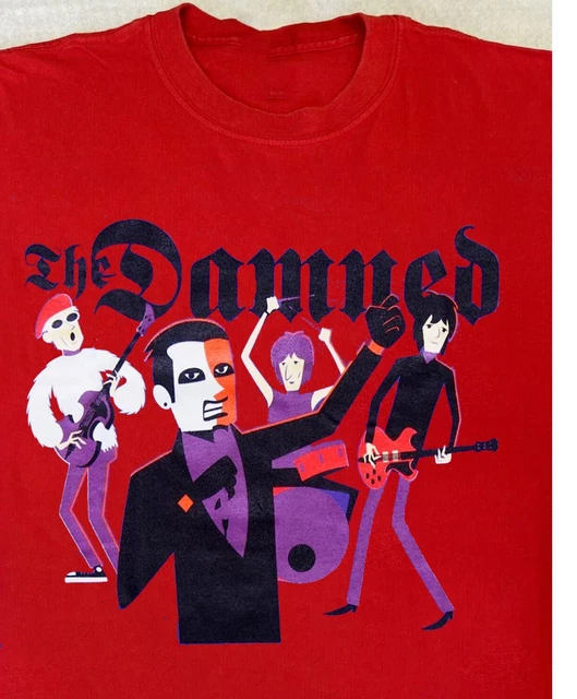 Rare The Damned Band Gift For Fan Red All Size Unisex T-Shirt