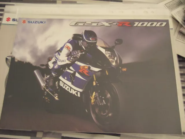 SUZUKI motorcycle brochure ' GSX-R 1000'