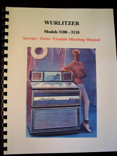 Wurlitzer Model 3100/3110 Jukebox Manual
