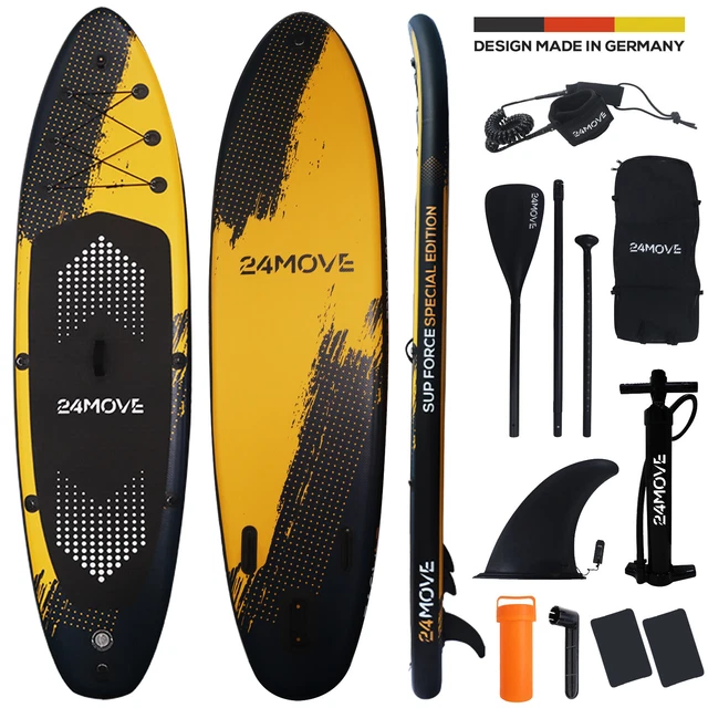 Planche De Paddle Gonflable SUP Maona Noire - Modèle B-Ware - Occasion En Bon état Fonctionnel