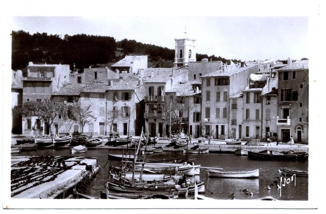 Carte Postale Ancienne CPA 13 Cassis – Les Pierres Tombées, Noir Et Blanc