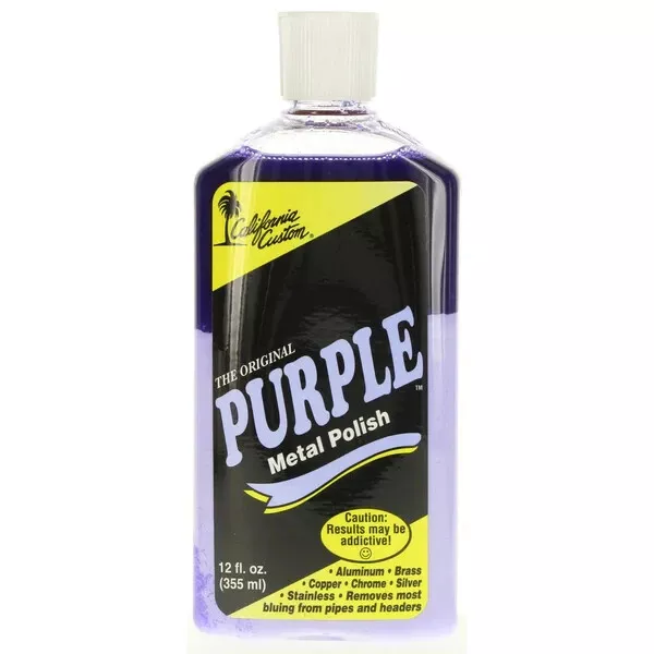 California Custom - Purple Metal Polish 355ml