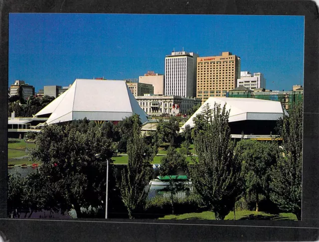 S0106 Australia SA Adelaide Skyline Festival Theatre prepaid postcard