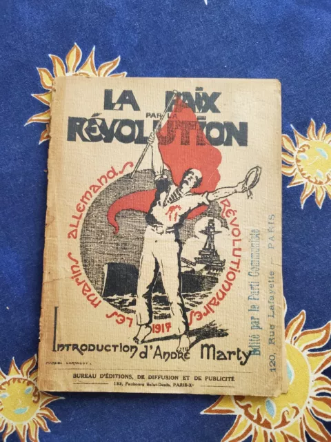 Paix Révolution 1917 Marins allemands Révolutionnaires cuirassé Frédérick le Gra