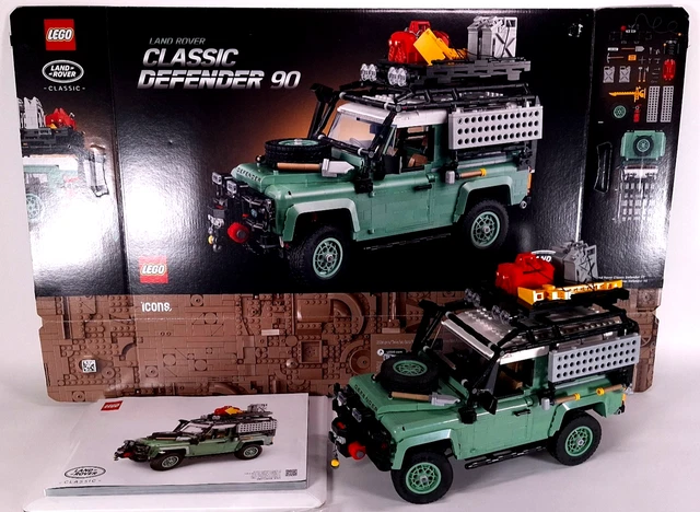 LEGO ICONS 10317 Land Rover Classic Defender 90 - Includes Instructions ...