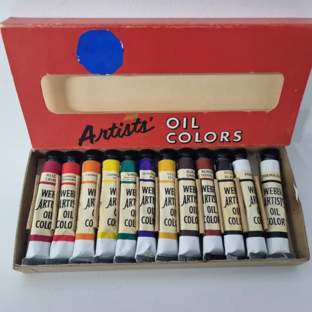 Zenacolor Oil Paint Set 48 x 12mL (0.4Oz) Pack of 48 Tubes of Oil Paints  for Canvas Painting