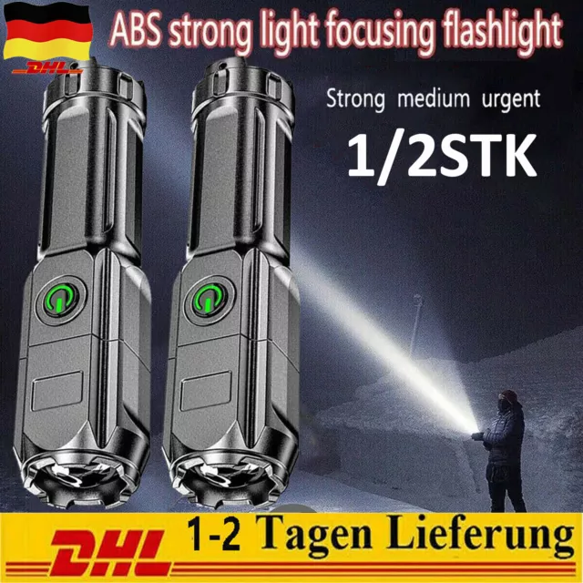 1000000 Lumen Taschenlampe COB LED USB 5000 Meter Taktisches Fackel Arbeitslicht