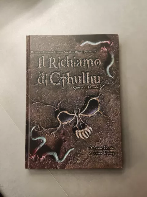 IL RICHIAMO DI CTHULHU manuale base  twenty five edition gdr cartonato