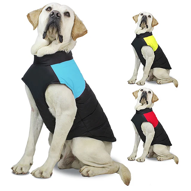 Waterproof Pet Padded Vest Dog Warm Coat Clothes Puppy Winter Jacket Apparel