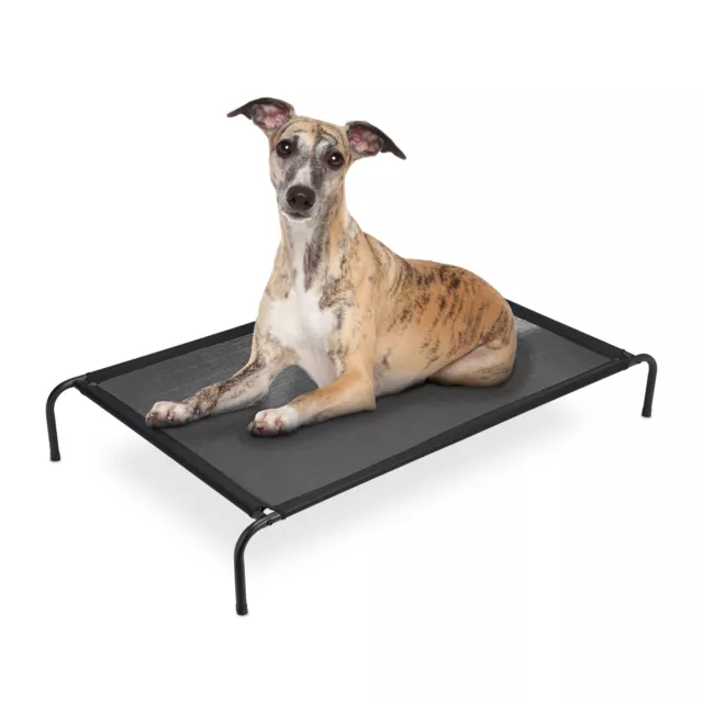 Cama perros de exterior Cama mascotas Cama elevada perritos para hasta 50 kg