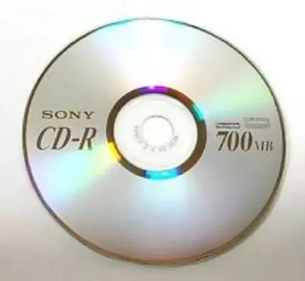 10 x Sony CD-R 80 Minutes 700MB 1-48X Speed Recordable Blank Discs - 10 Disc Pk