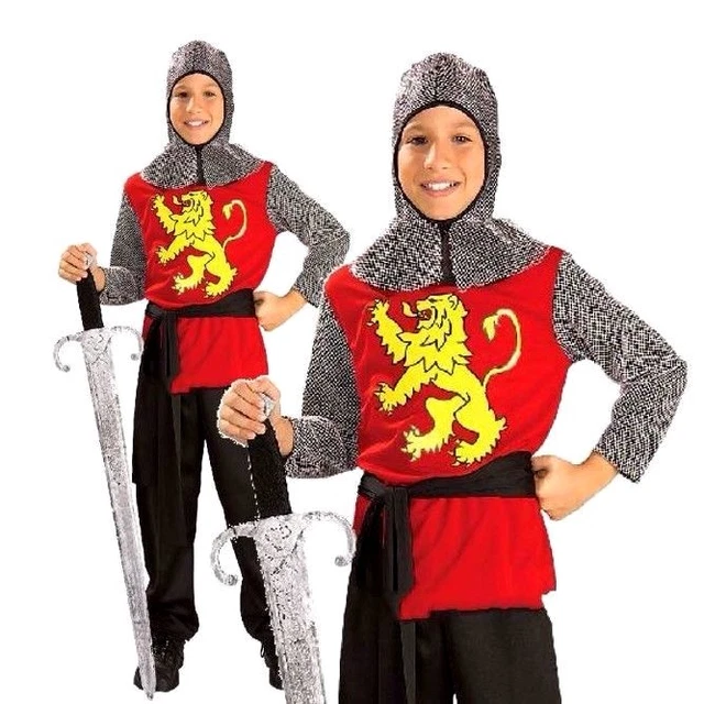 Adult Men's Medieval King Arthur Fancy Dress Costume Party Outfit main image 1